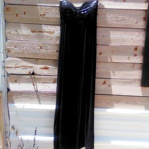 Little black party dress/ maxi